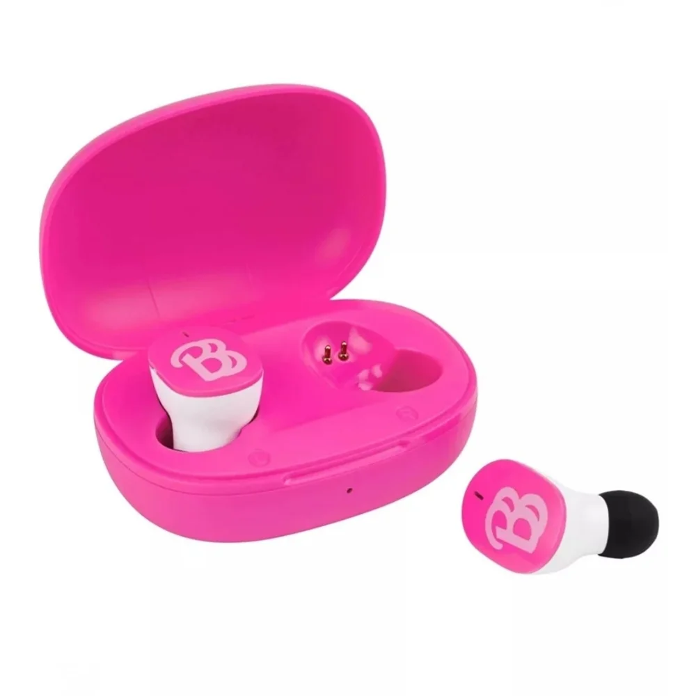 iHome Barbie Pink True Wireless Earbuds - Picture 5 of 8